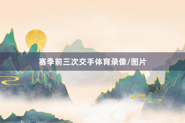 赛季前三次交手体育录像/图片