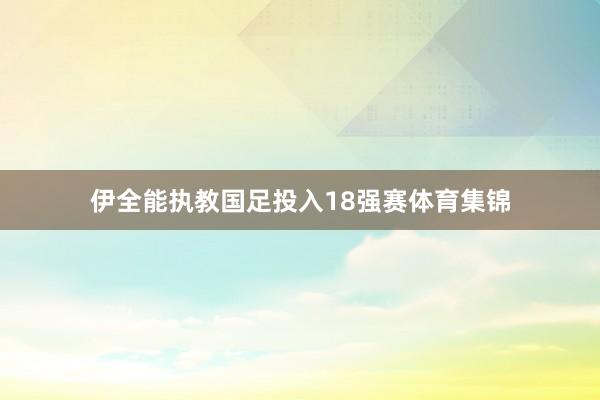伊全能执教国足投入18强赛体育集锦