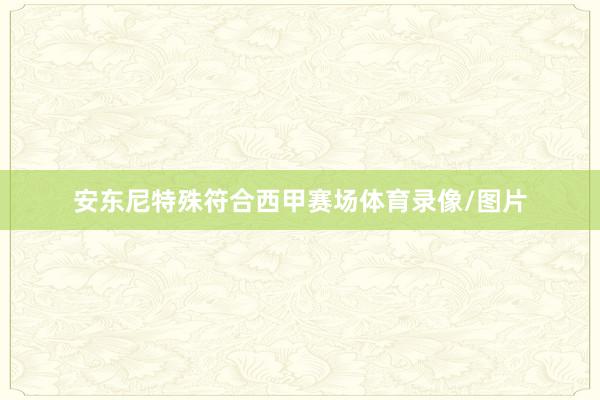 安东尼特殊符合西甲赛场体育录像/图片
