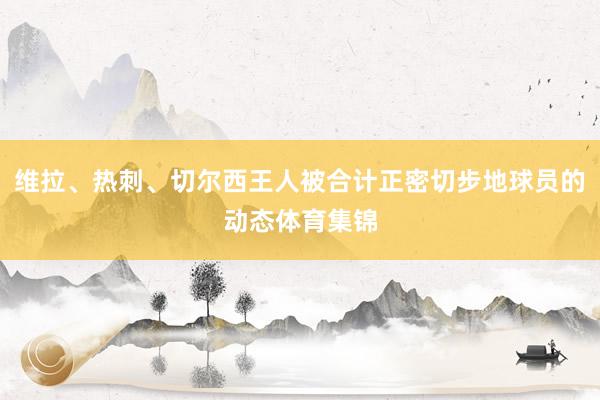 维拉、热刺、切尔西王人被合计正密切步地球员的动态体育集锦