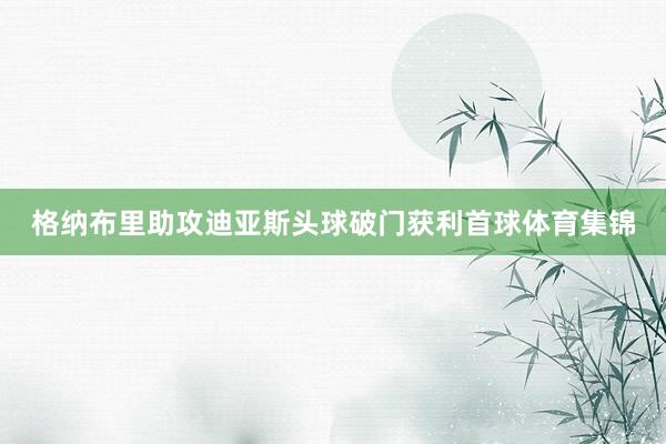 格纳布里助攻迪亚斯头球破门获利首球体育集锦