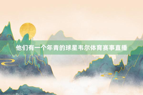 他们有一个年青的球星韦尔体育赛事直播