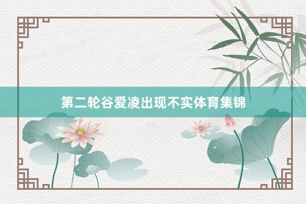 第二轮谷爱凌出现不实体育集锦