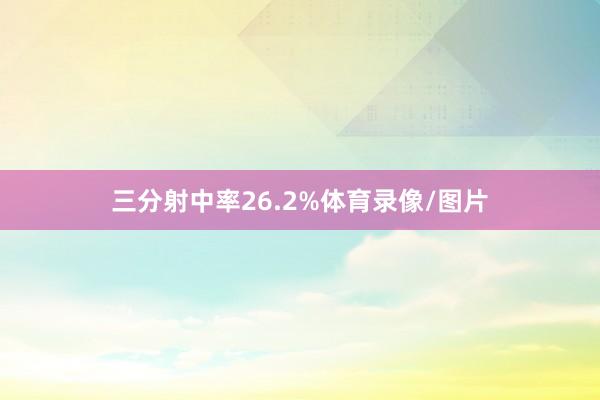 三分射中率26.2%体育录像/图片